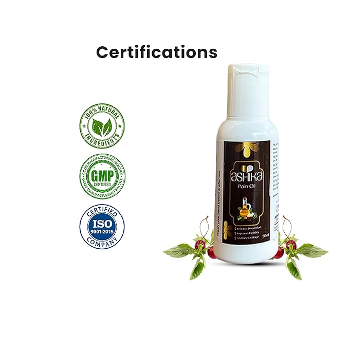 Ashika Pain Oil Bottle 50 ML5