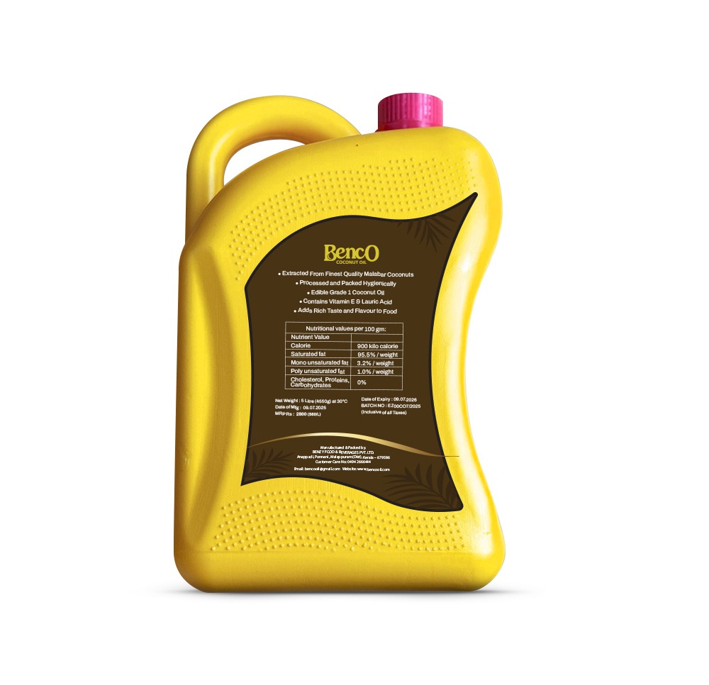 Organic Coconut Oil 5 Litre Organic Coconut Oil 5 Litre