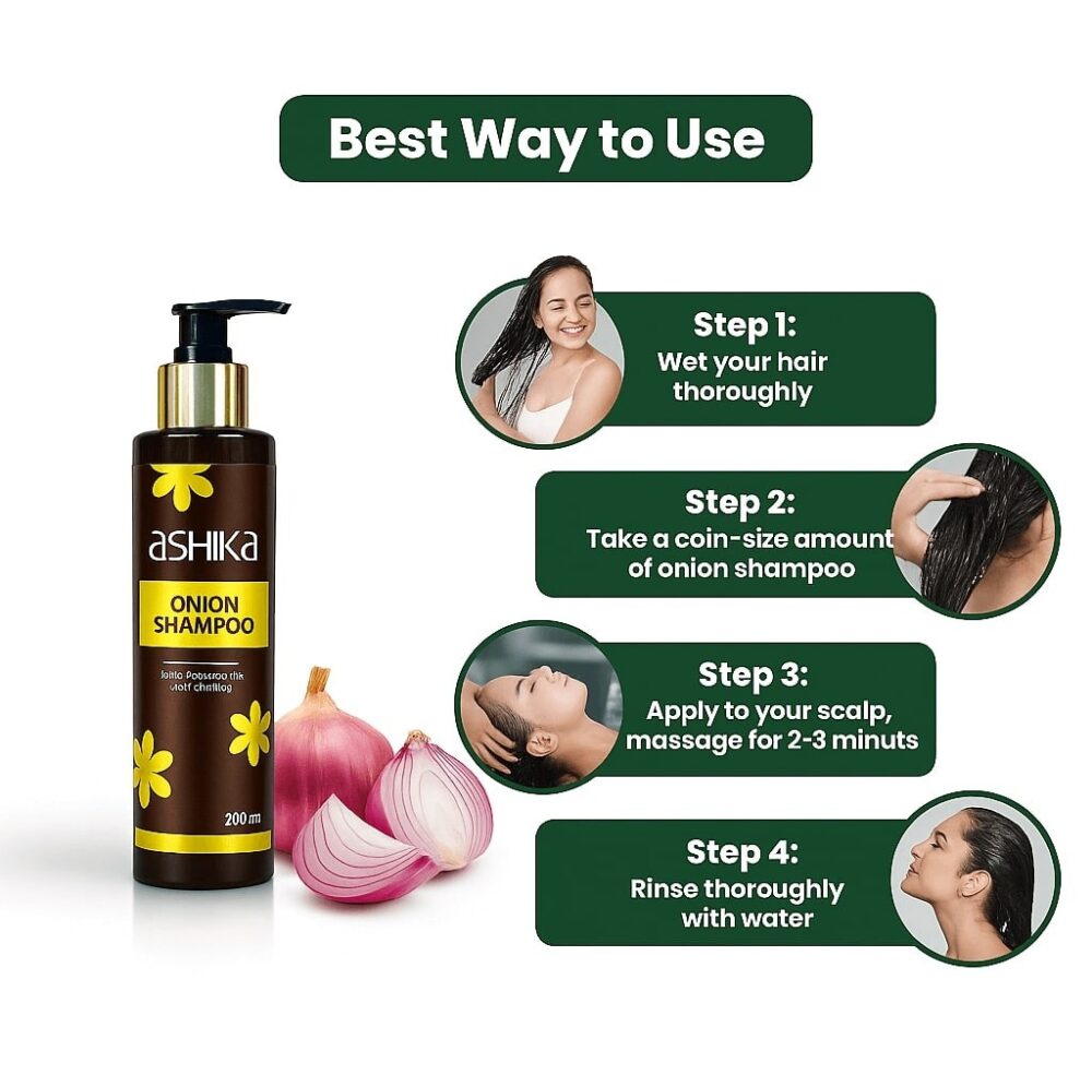Ashika Onion Shampoo 2
