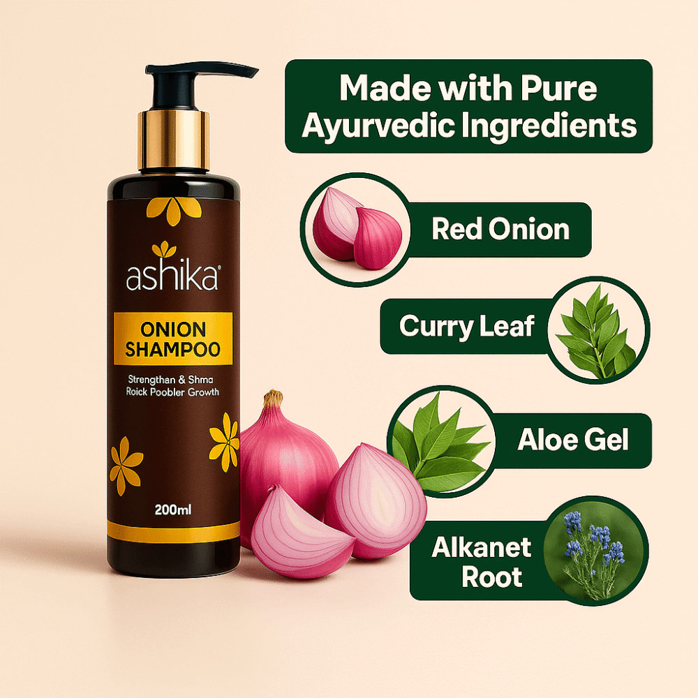 Ashika Onion Shampoo
