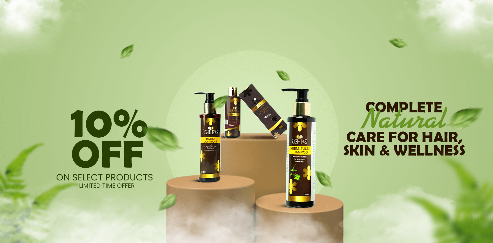 Ashika Herbal | Ayurvedic Hair Oils, Neem Shampoo & Natural Skincare